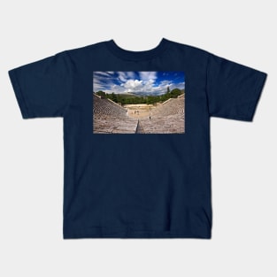 The Ancient Theater of Epidaurus Kids T-Shirt